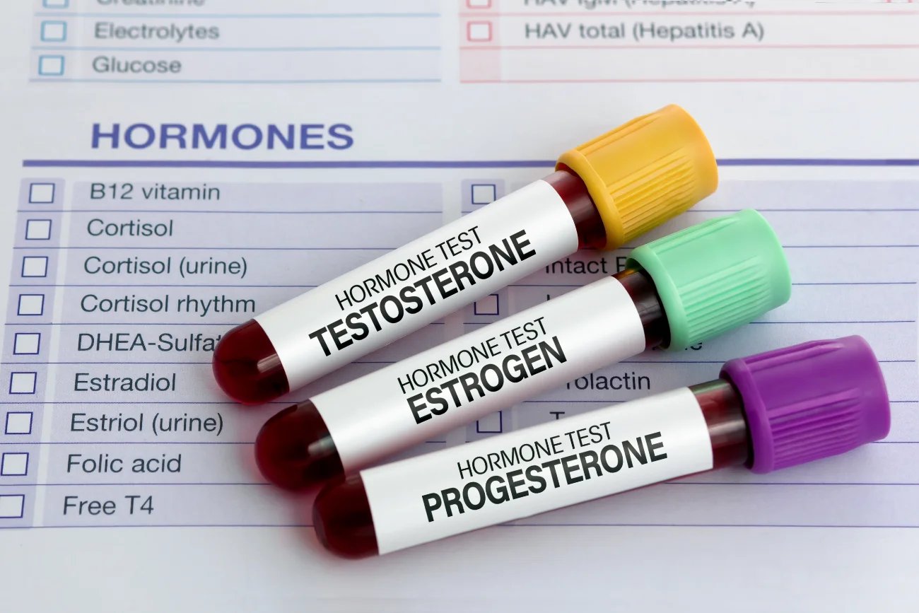 hormone vials