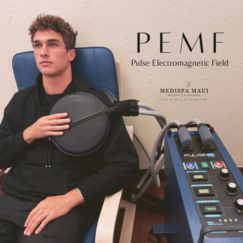 male with pemf device ()